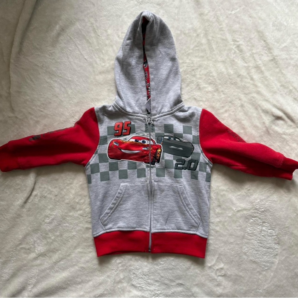 Disney Pixar Cars Zip Up Hoodie